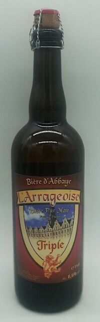 L'Arrageoise triple 75cl  8.6%vol.